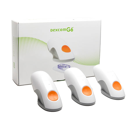 Dexcom G6 Continuous Glucose Monitoring System-Glucose Sensor Dexcom G6 For use with Blood Glucose Meter