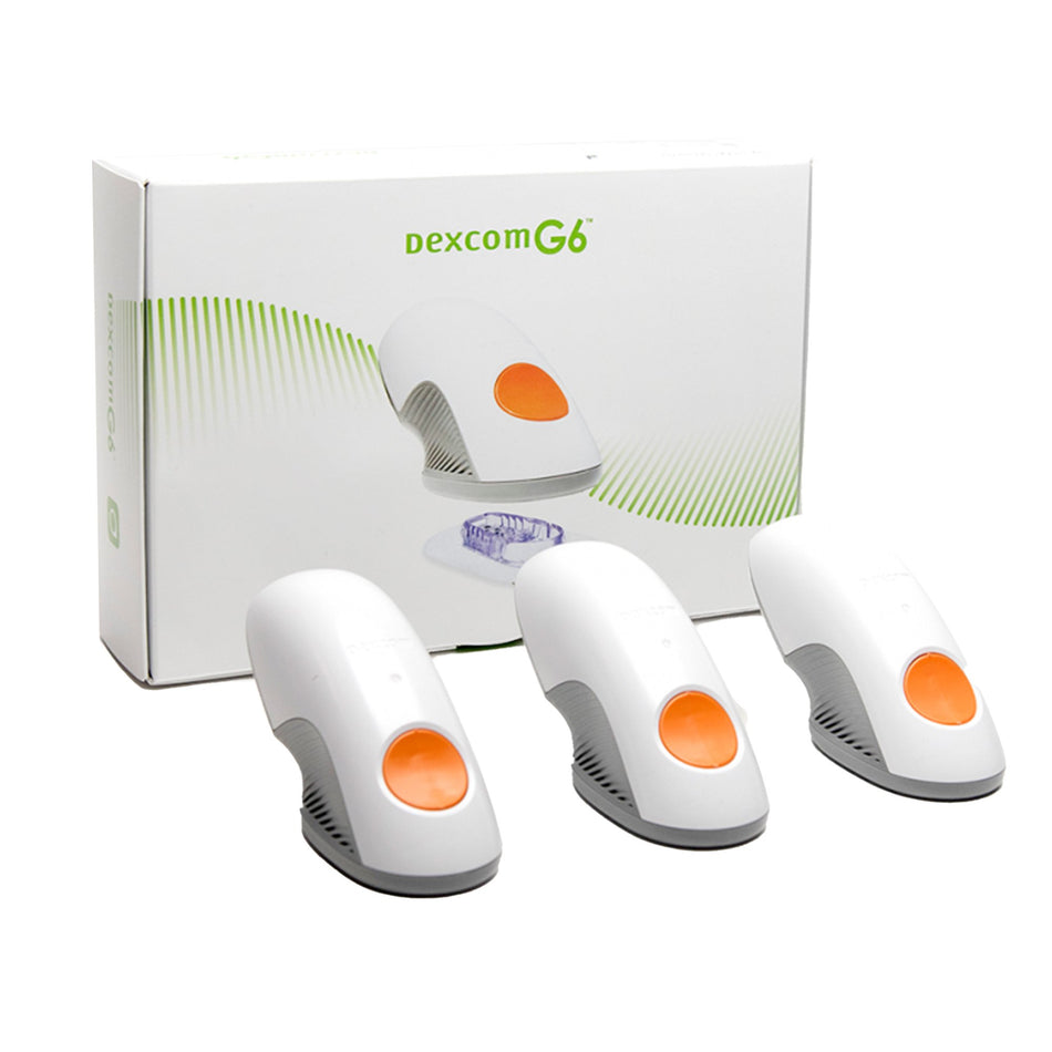 Dexcom G6 Continuous Glucose Monitoring System-Glucose Sensor Dexcom G6 For use with Blood Glucose Meter