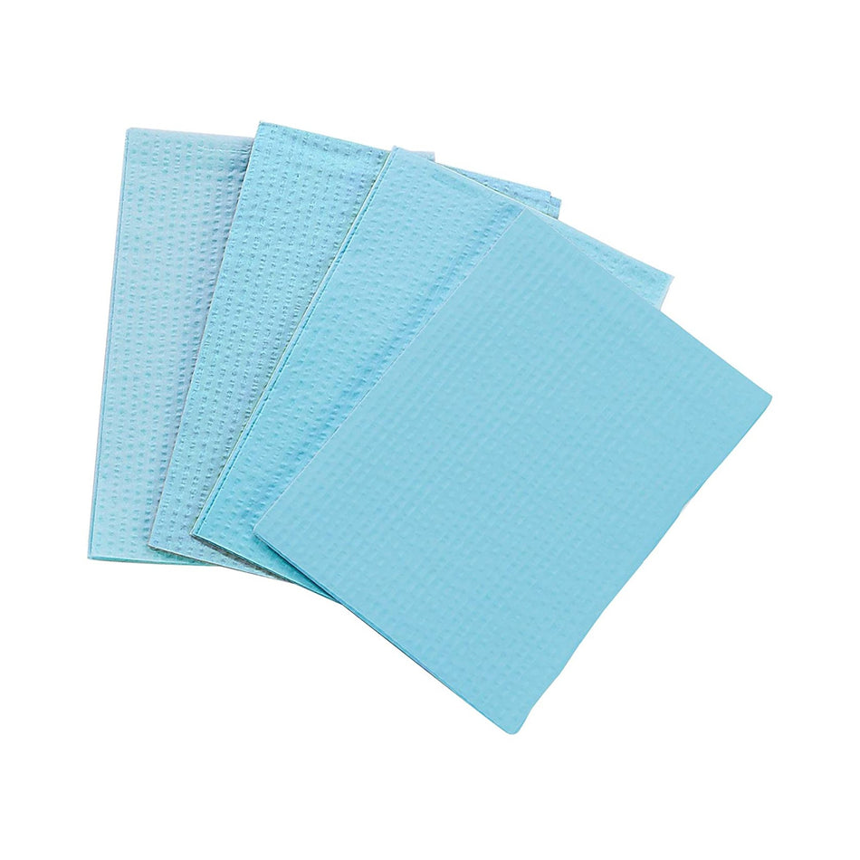 Tidi� Choice Nonsterile Blue Procedure Towel, 13 x 18 Inch-Procedure Towel Tidi� Choice 13 W X 18 L Inch Blue NonSterile