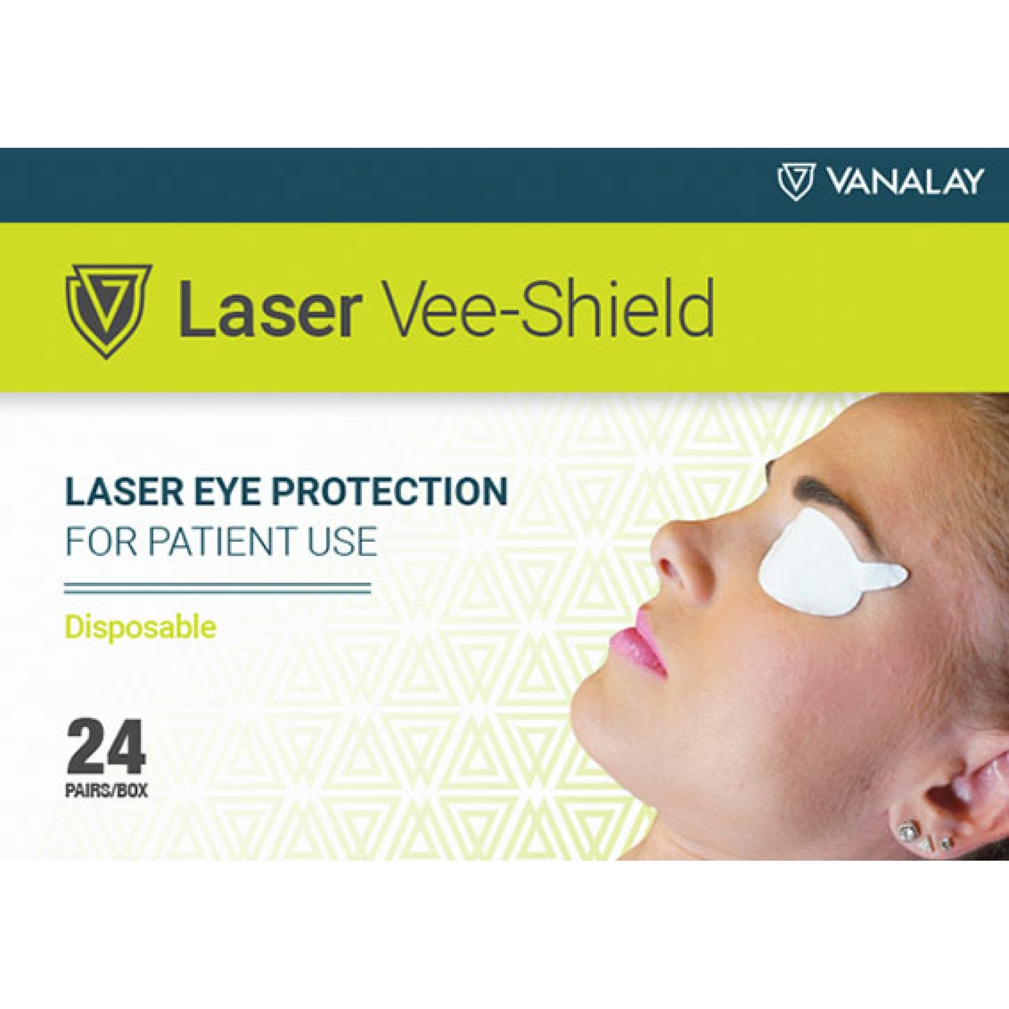 Vee-Shield Laser Eye Protector, One Size Fits Most-Laser Eye Protector Vee-Shield