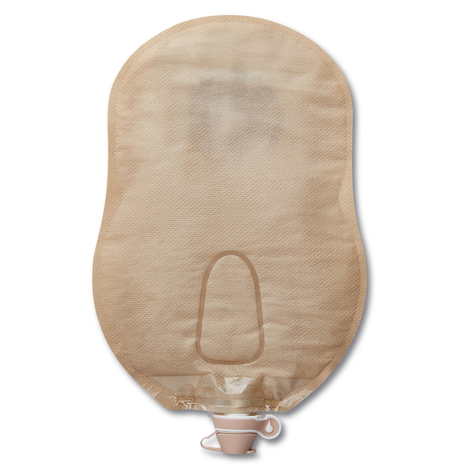 Urostomy Pouch Premier™ One-Piece System 9 Inch Length Convex, Pre-Cut 1-1/4 Inch Stoma Drainable