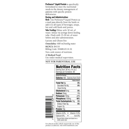 ProSource™ Collagen and Whey Protein Formula, 30-ounce Bottle - Nutritionals and Feeding Supplies>Nutritionals>Oral Supple...