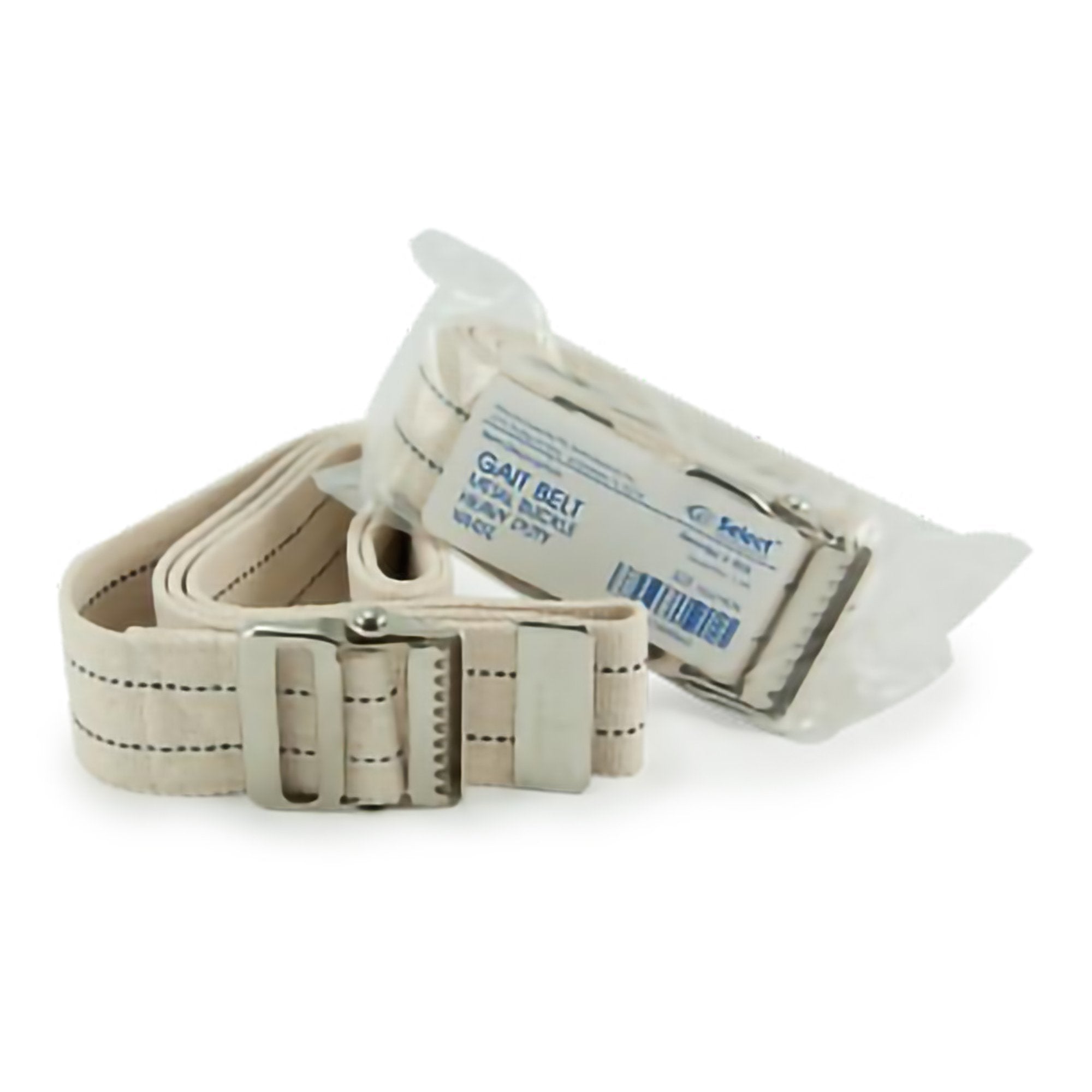 McKesson White Gait Belt, 60 Inch-Gait Belt McKesson 60 Inch Length White