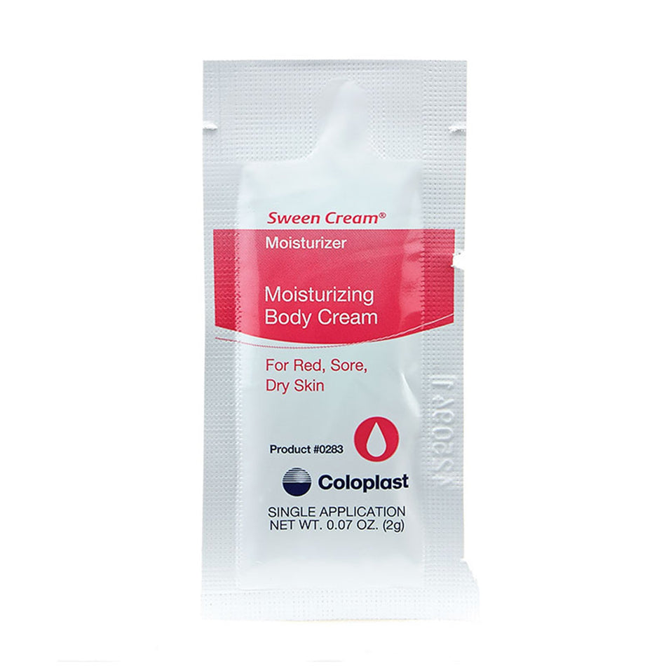 Sween Cream Moisturizing Body Cream, 2 Gram Packet-Hand and Body Moisturizer Sween Cream 2 Gram Individual Packet Scented Cream CHG Compatible