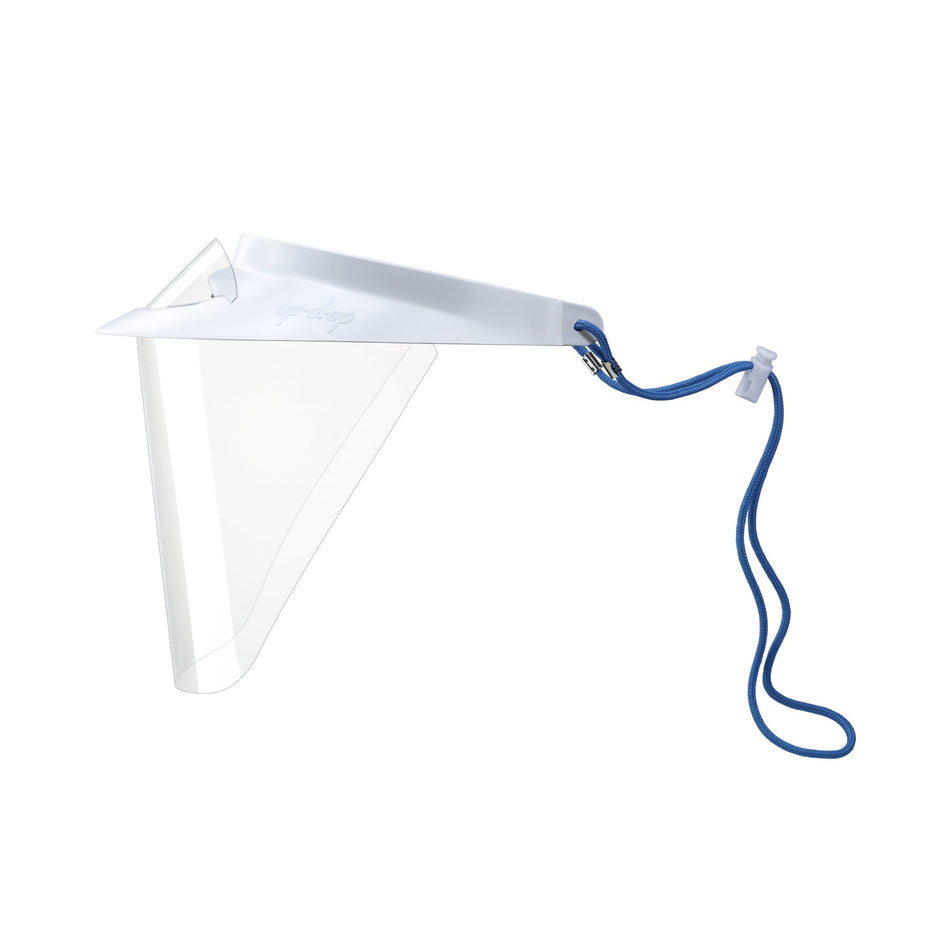 Polysoft Anti-fog Face Shield-Face Shield Kit Polysoft One Size Fits Most Full Length Anti-fog Reusable NonSterile