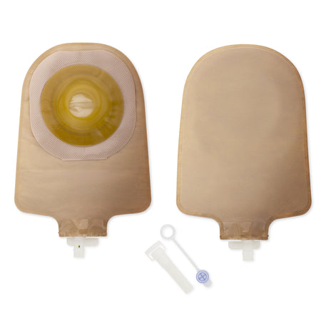 Premier One-Piece Drainable Beige Urostomy Pouch, 9 Inch Length, 1-Inch Stoma-"Urostomy Pouch Premier One-Piece System 9 Inch Length Convex, Pre-Cut 1 Inch Stoma Drainable"