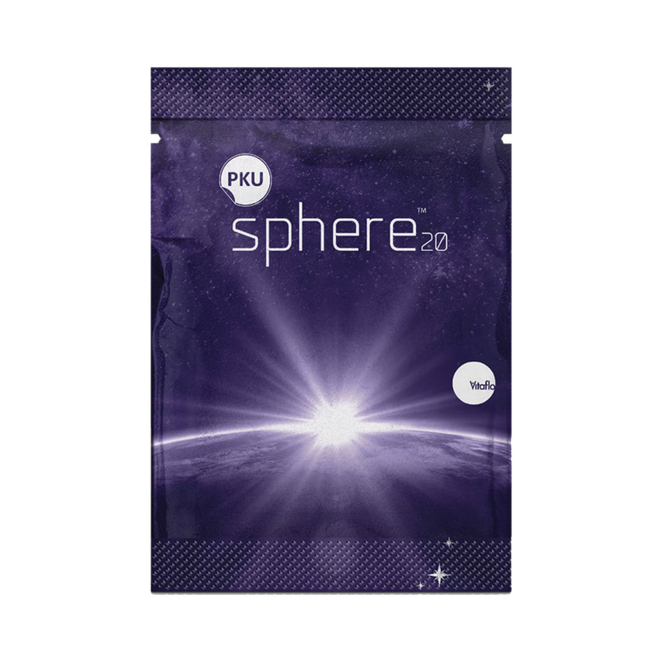 PKU sphere 20 GMP-Based Formula for use in the Dietary Management of PKU, Red Berry-Oral Supplement PKU sphere 20 Red Berry Flavor Powder 35 Gram Individual Packet