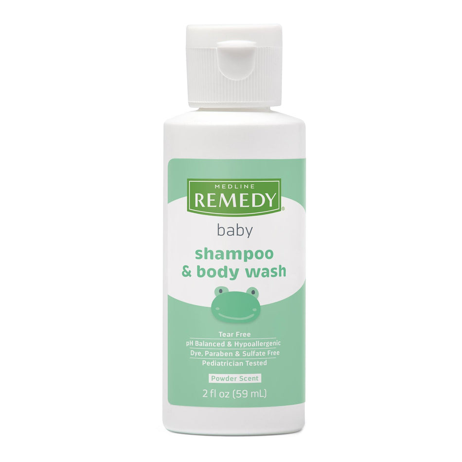 Baby Shampoo and Body Wash Remedy® 2 oz. Flip Top Bottle Fresh Linen Scent - Personal Hygiene>Hair Care>Shampoos - Medline