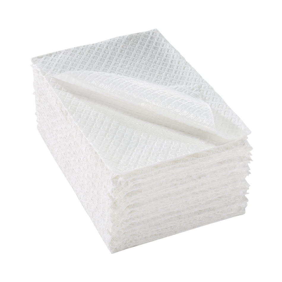 McKesson Nonsterile White Procedure Towel, 13 x 18 Inch-Procedure Towel McKesson 13 W X 18 L Inch White NonSterile