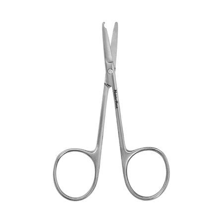MeisterHand Suture Scissors-Stitch Scissors MeisterHand Spencer 3-1/2 Inch Length Surgical Grade Stainless Steel NonSterile Finger Ring Handle Straight Blunt Tip / Blunt Tip