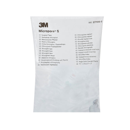 3M Micropore S Silicone Medical Tape, 2 Inch x 1-1/2 Yard, Blue-Medical Tape 3M Micropore S Blue 2 Inch X 1-1/2 Yard Silicone NonSterile
