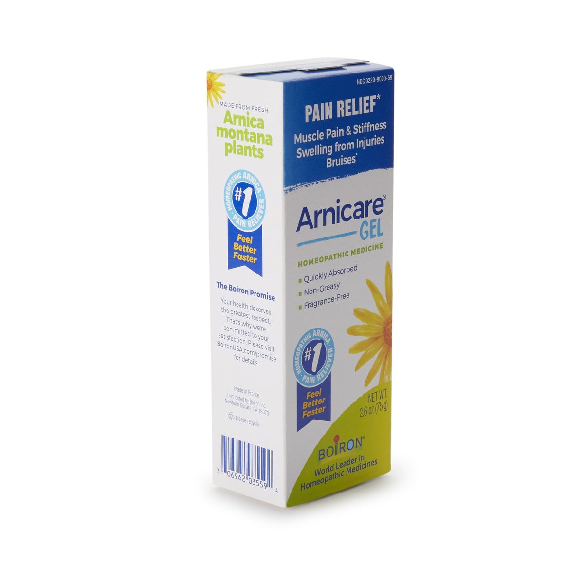Arnicare Arnica Montana Topical Gel, 2-ounce tube-Topical Pain Relief Arnicare 1X Strength Arnica Montana Topical Gel 2.6 oz.