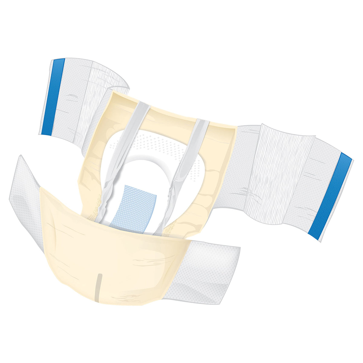 McKesson Ultra Plus Stretch Heavy Absorbency Incontinence Brief, Large / Extra Large-Unisex Adult Incontinence Brief McKesson Ultra Plus Stretch Large / X-Large Disposable Heavy Absorbency