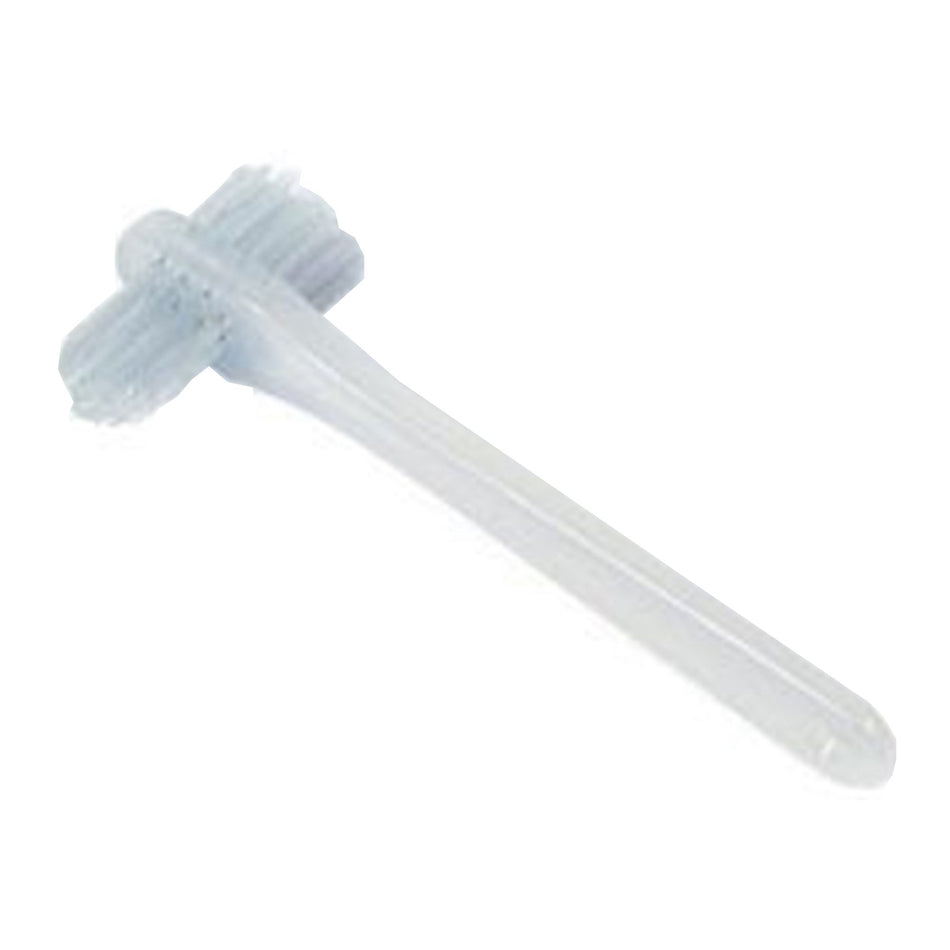 DawnMist� Denture Brush-Denture Brush Dawn Mist� 2-Sided Bristle Opaque