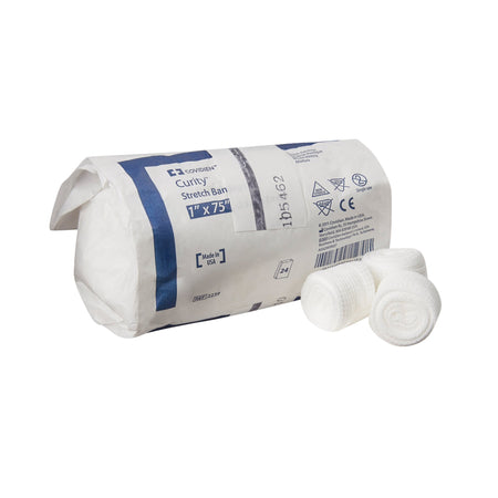 Curity Conforming Bandage, 1 x 75 Inch, 1-Ply-Conforming Bandage Curity 1 X 75 Inch 1-Ply NonSterile 24 per Pack