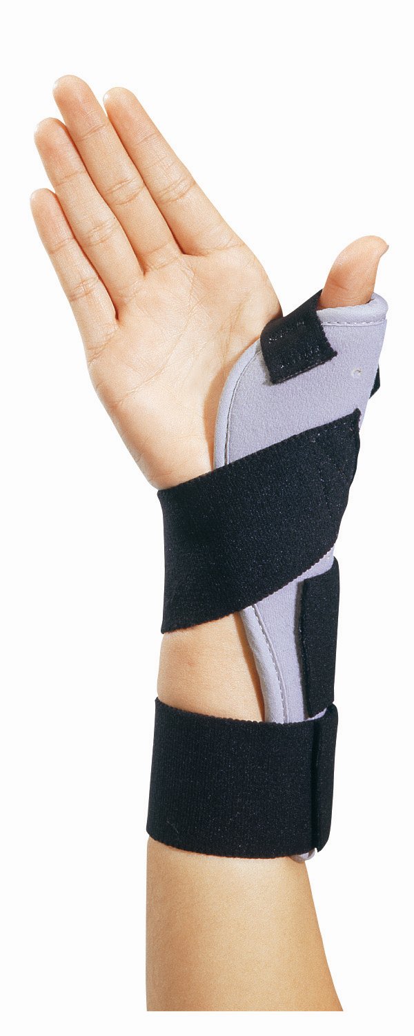 ProCare� ThumbSPICA� Thumb Splint, One Size Fits Most-Thumb Splint ThumbSPICA� One Size Fits Most Elastic Contact Closure Strap Black / Gray