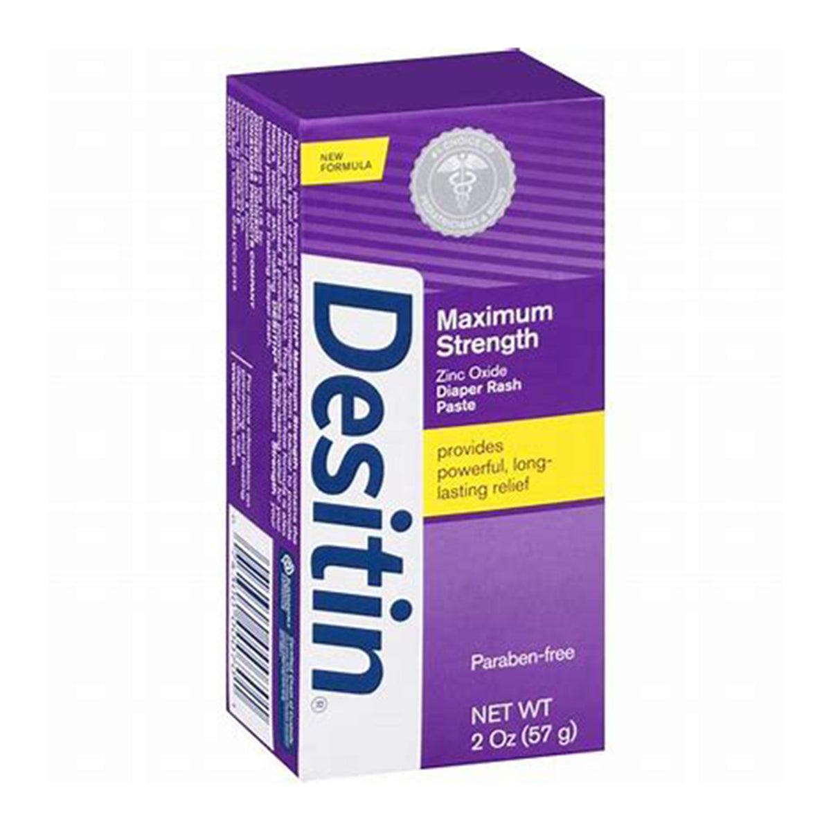 Destin Maximum Strength Original Paste, 4oz.-Diaper Rash Treatment Desitin Maximum Strength 4 oz. Tube Scented Paste