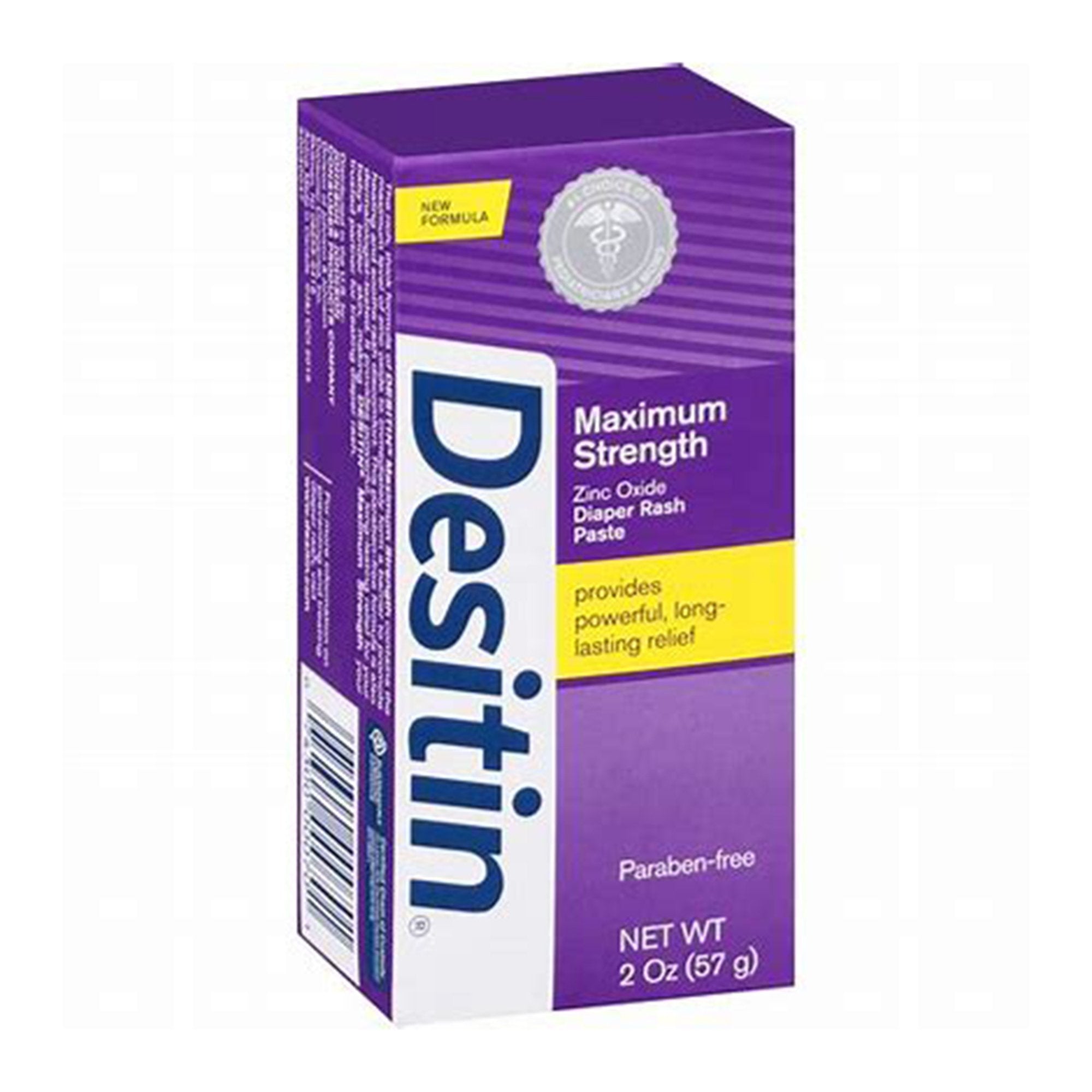 Destin Maximum Strength Original Paste, 4oz.-Diaper Rash Treatment Desitin Maximum Strength 4 oz. Tube Scented Paste