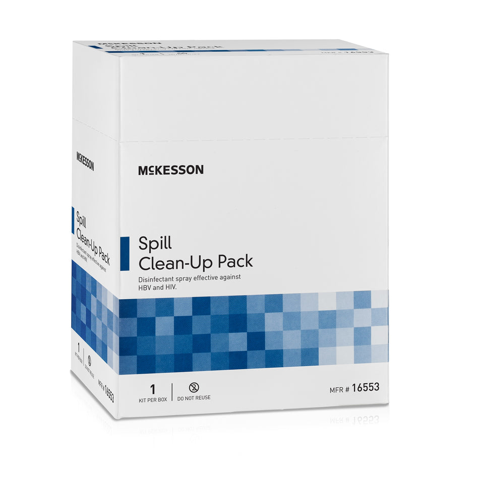 McKesson Bloodborne Pathogen Spill Clean-Up Pack-Bloodborne Pathogen Spill Clean-Up Pack McKesson