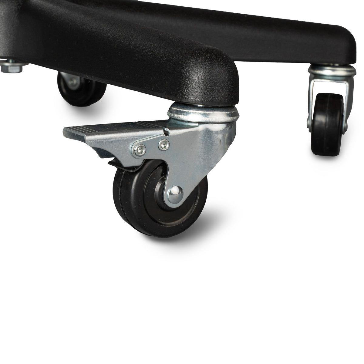 Mayo Instrument Stand-Mobile Instrument Stand Tech-Med Hand Operated Single Post 5-Leg Base Small Tray