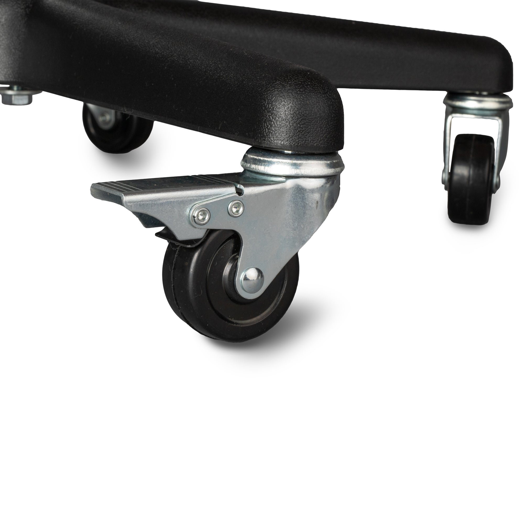 Mayo Instrument Stand-Mobile Instrument Stand Tech-Med Hand Operated Single Post 5-Leg Base Small Tray