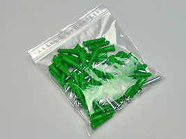 Clear Line Zip Closure Bag-Reclosable Bag LK Clear Line 3 X 5 Inch LDPE Clear Zipper Closure