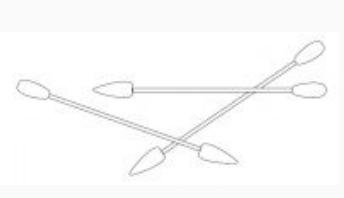 Visitec� Visiswab� Swabstick-Double Ended Surgical Swabstick Visitec� Visiswab� Cotton 3 Inch Length 10 Count Pouch