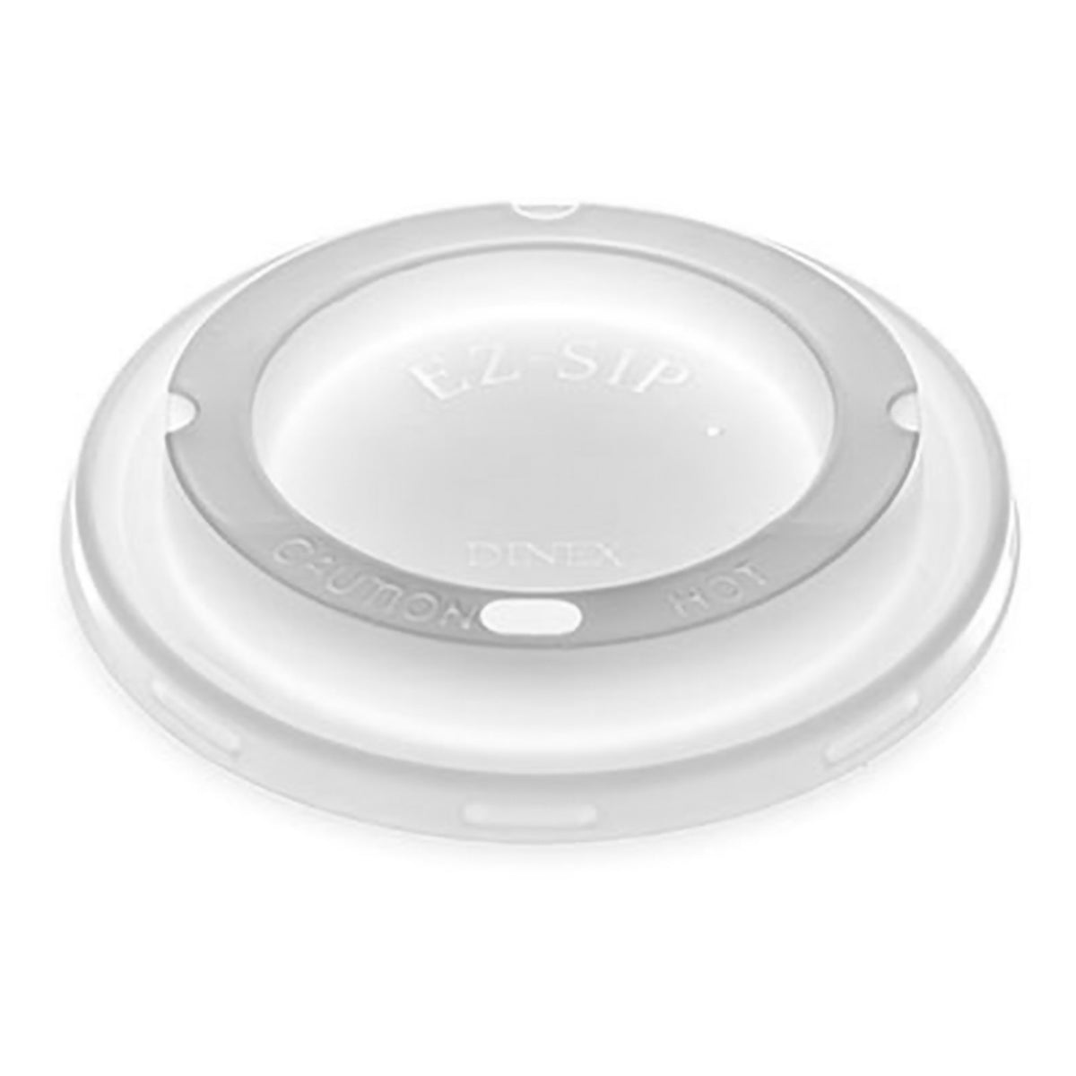 Dinex Lid-Drinking Mug Lid Dinex White Disposable
