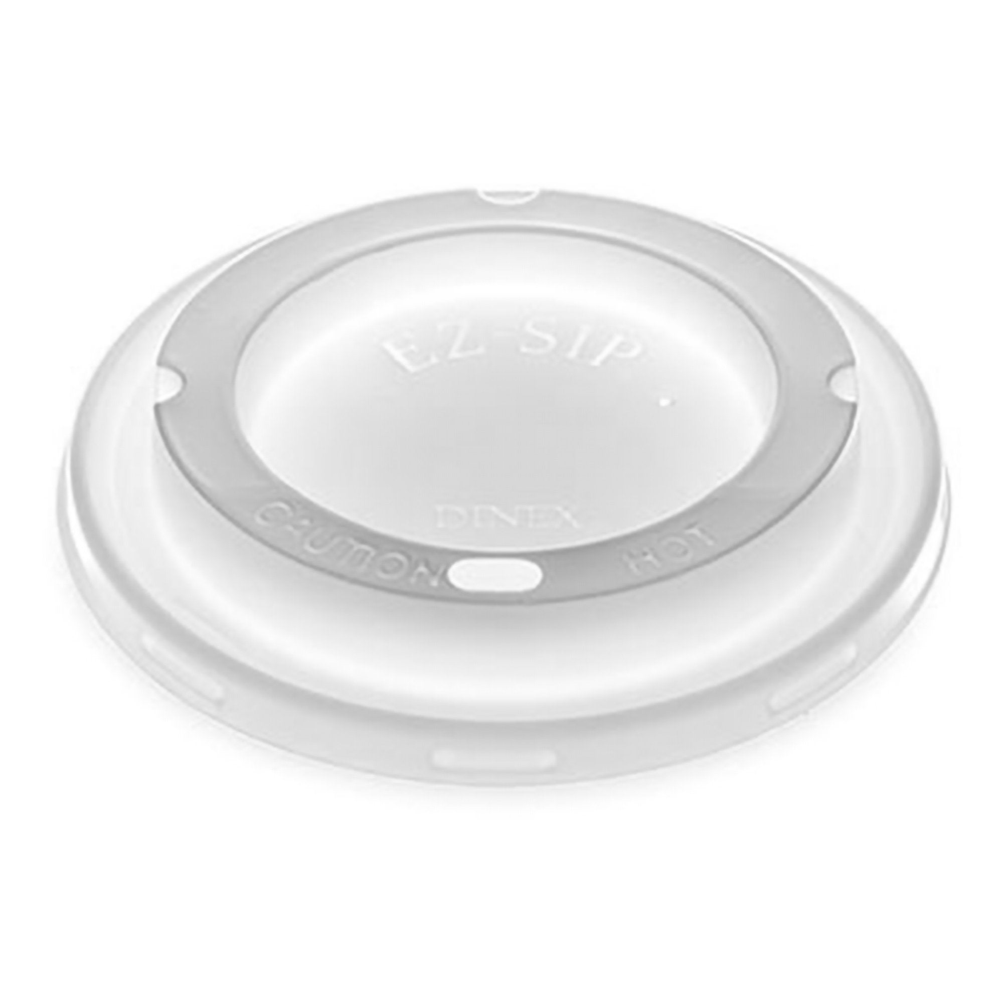 Dinex Lid-Drinking Mug Lid Dinex White Disposable
