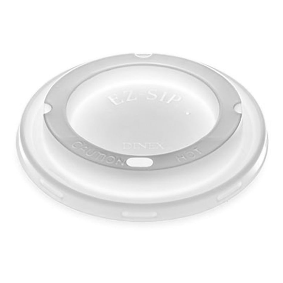 Dinex Lid-Drinking Mug Lid Dinex White Disposable