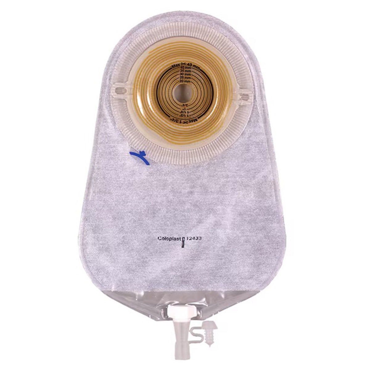Assura One-Piece Transparent Urostomy Pouch, 10 Inch Length, 25 mm Stoma-Urostomy Pouch Assura One-Piece System 10-3/4 Inch Length Convex 25 mm Stoma