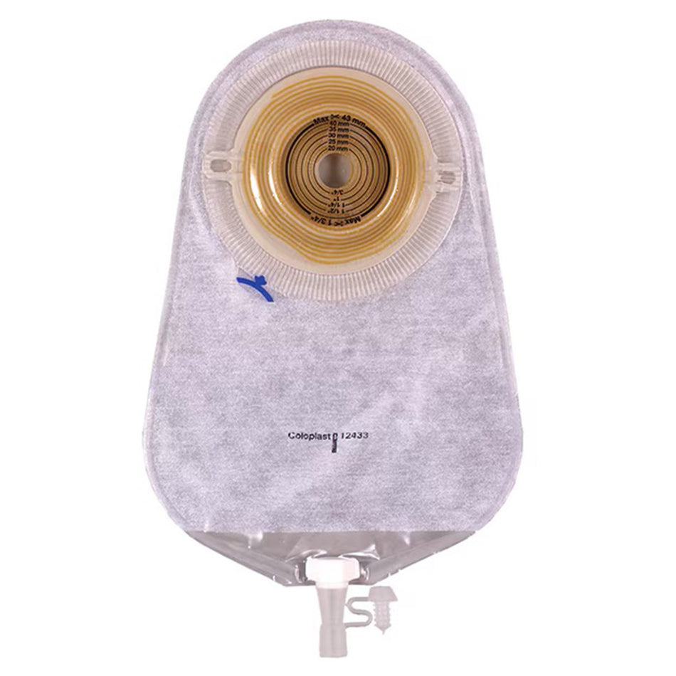 Assura One-Piece Transparent Urostomy Pouch, 10 Inch Length, 25 mm Stoma-Urostomy Pouch Assura One-Piece System 10-3/4 Inch Length Convex 25 mm Stoma