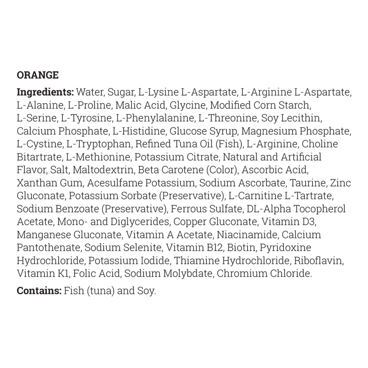 MSUD cooler15 Formula for use in the Dietary Management of MSUD, Orange Flavor-Oral Supplement MSUD cooler15 Orange Flavor Liquid 130 mL Pouch