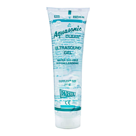 Aquasonic Clear Ultrasound Transmission Gel, 2oz.-Ultrasound Gel Aquasonic Clear High Viscosity 2 oz. Tube NonSterile