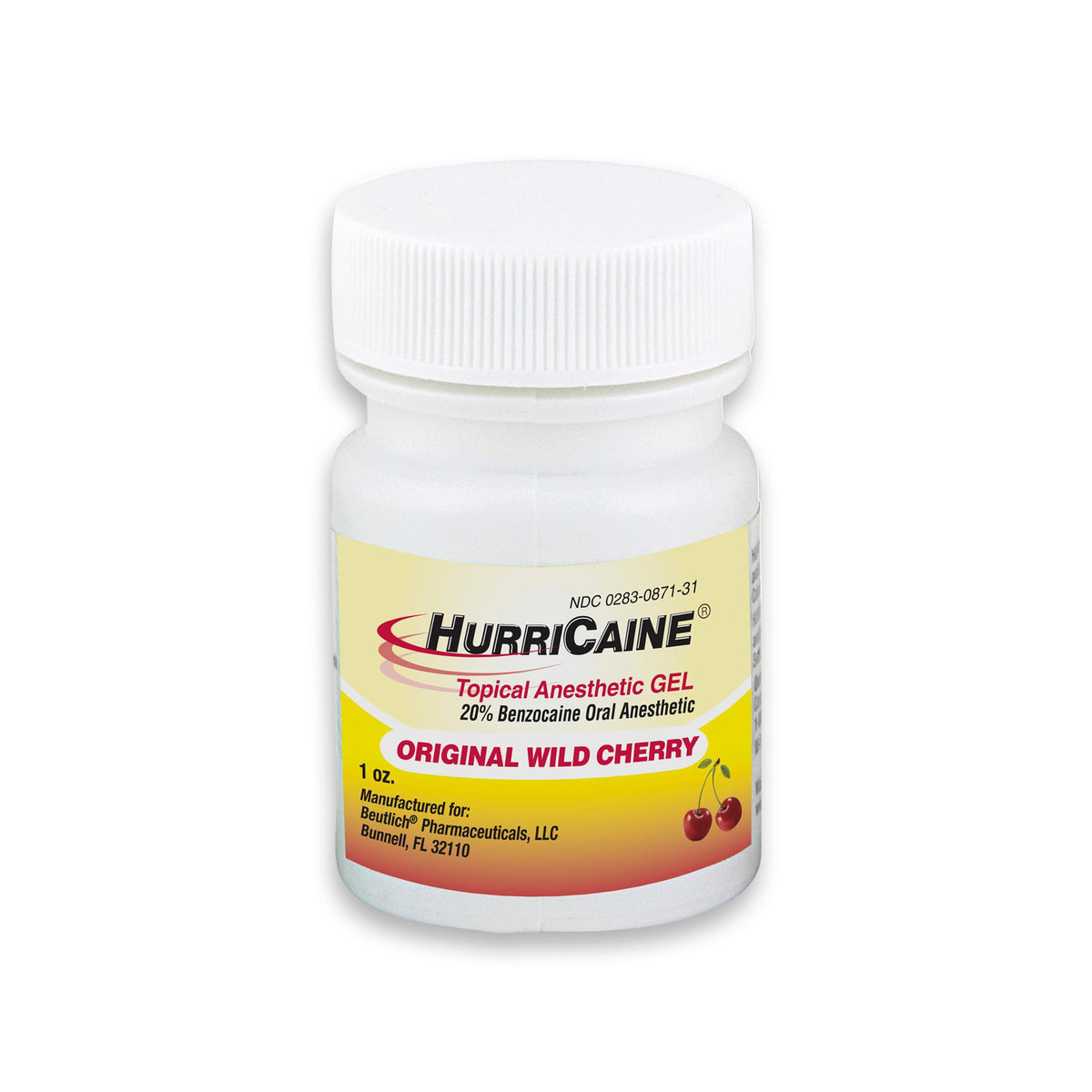 Oral Pain Relief HurriCaine® 20% Strength Benzocaine Oral Gel 1 oz.