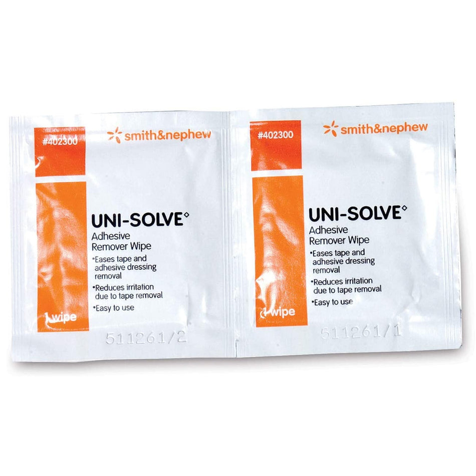 Uni-Solve� Adhesive Remover, 2� x 2� Inch Wipe-Adhesive Remover UniSolve Wipe