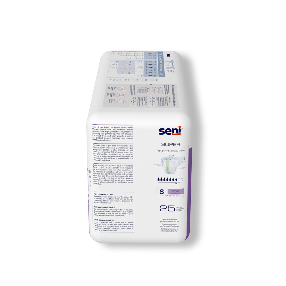 Seni® Super Heavy Absorbency Incontinence Brief, Small - Incontinence>Adult Briefs and Protective Undergarments - TZMO USA...