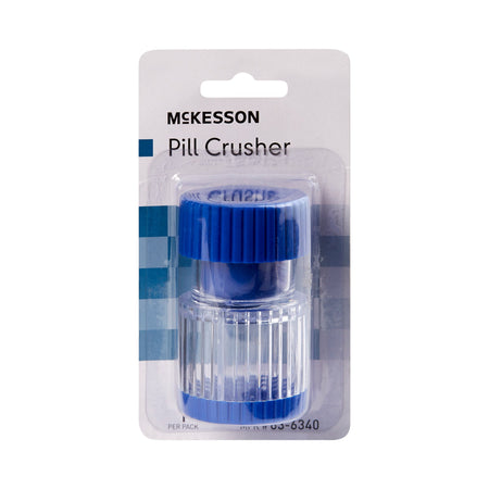 McKesson Pill Crusher-Pill Crusher McKesson Hand Operated Clear