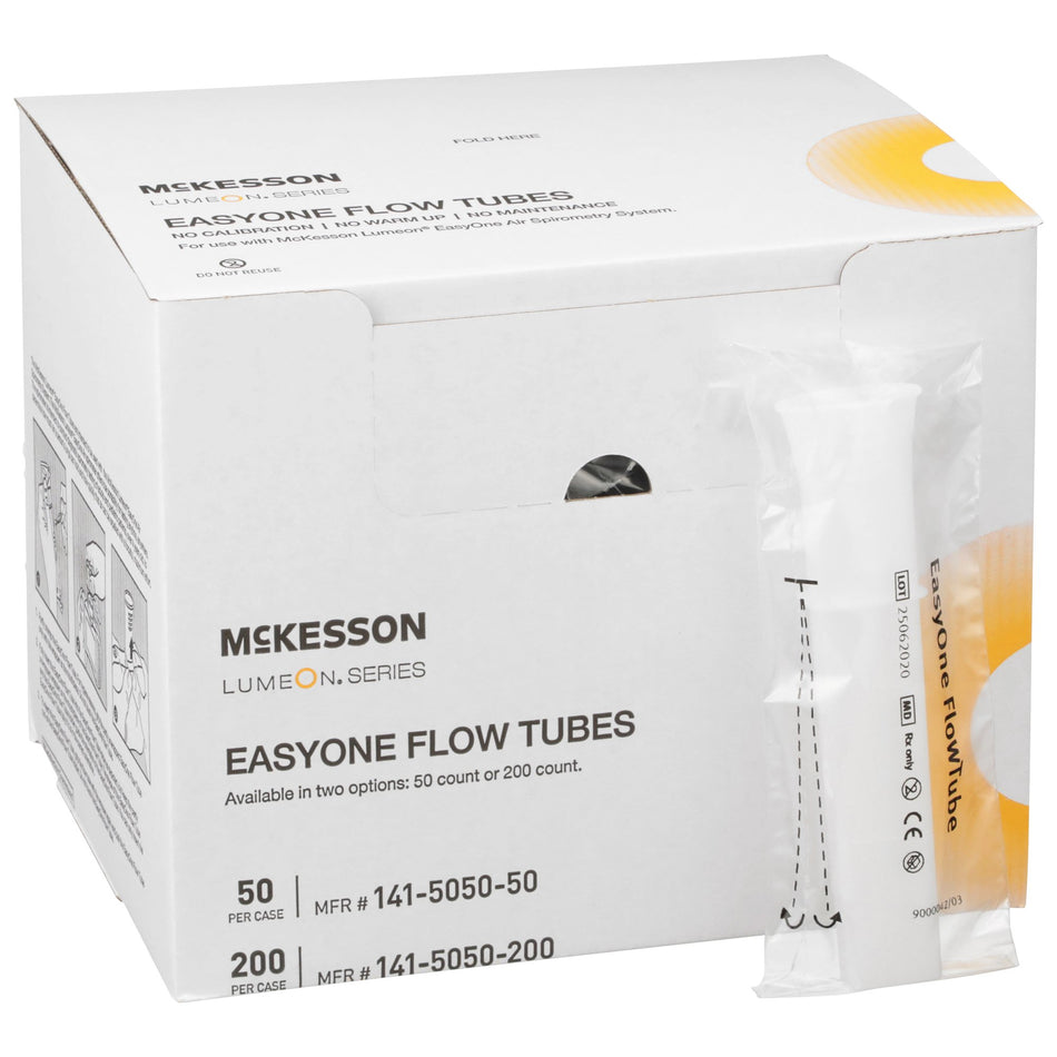 McKesson Lumeon Flow Tube Mouthpiece-McKesson LUMEON Mouthpiece Plastic Disposable