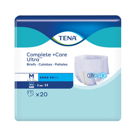 TENA Complete +Care Ultra™ Briefs with CurvDefence™, Medium - Incontinence>Adult Briefs and Protective Undergarments - Ess...