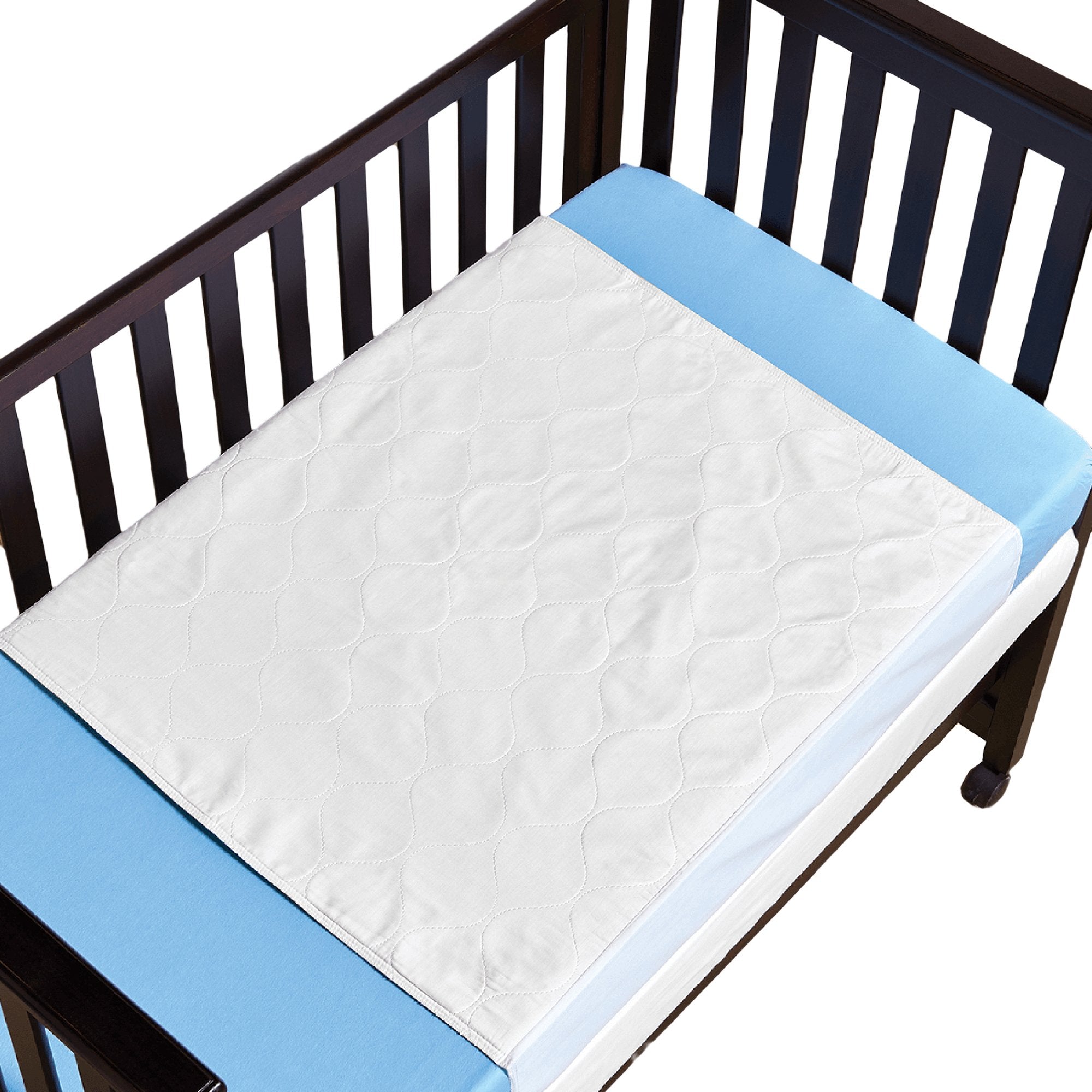 CareFor Economy Underpad, 32 x 36 Inch-Reusable Underpad CareFor Economy 32 X 36 Inch Polyester / Rayon Moderate Absorbency