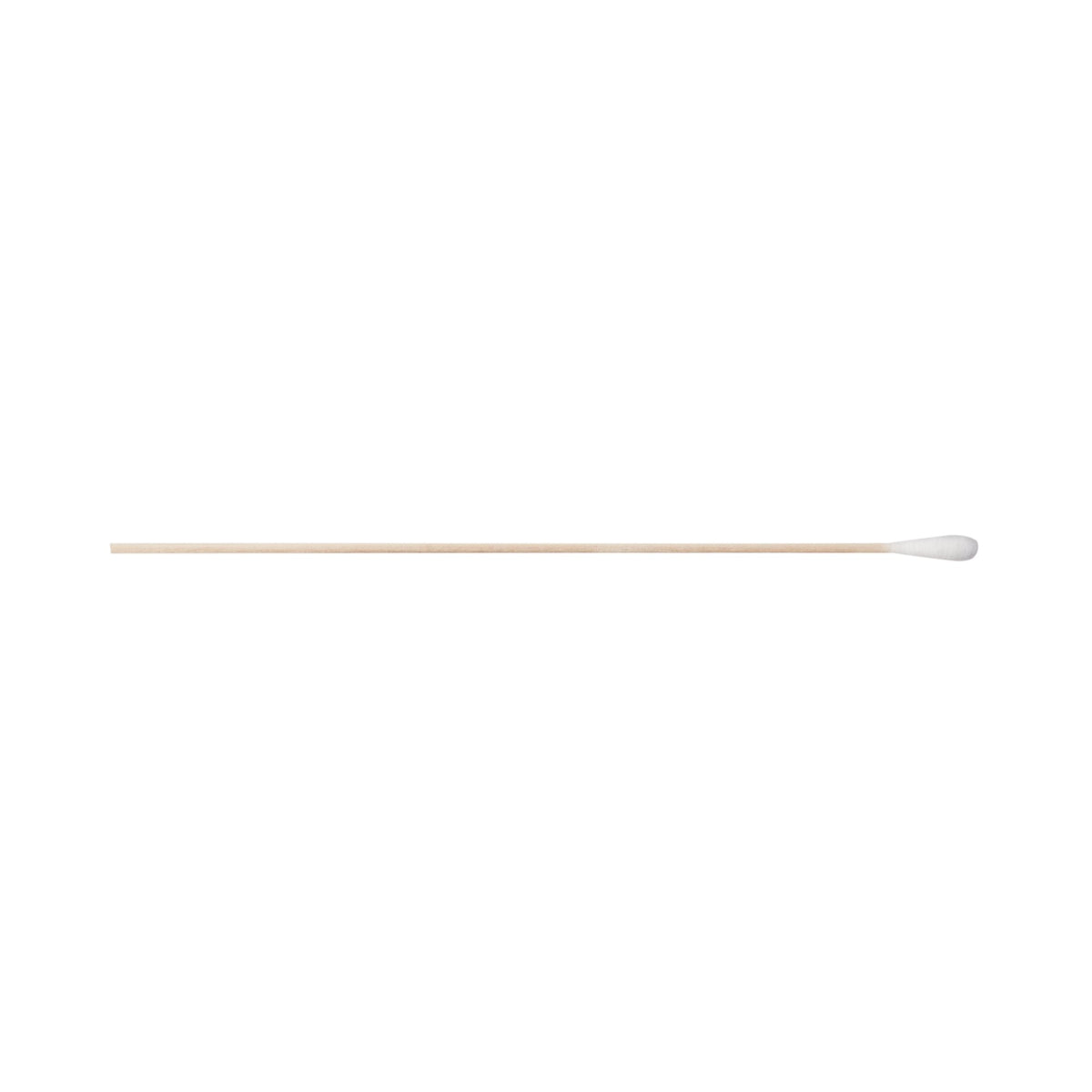 McKesson Swabsticks, Cotton-Tip, Wood Shaft, 6 Inch-Swabstick McKesson Cotton Tip Wood Shaft 6 Inch NonSterile 100 per Pack