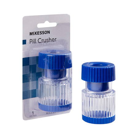 McKesson Pill Crusher-Pill Crusher McKesson Hand Operated Clear