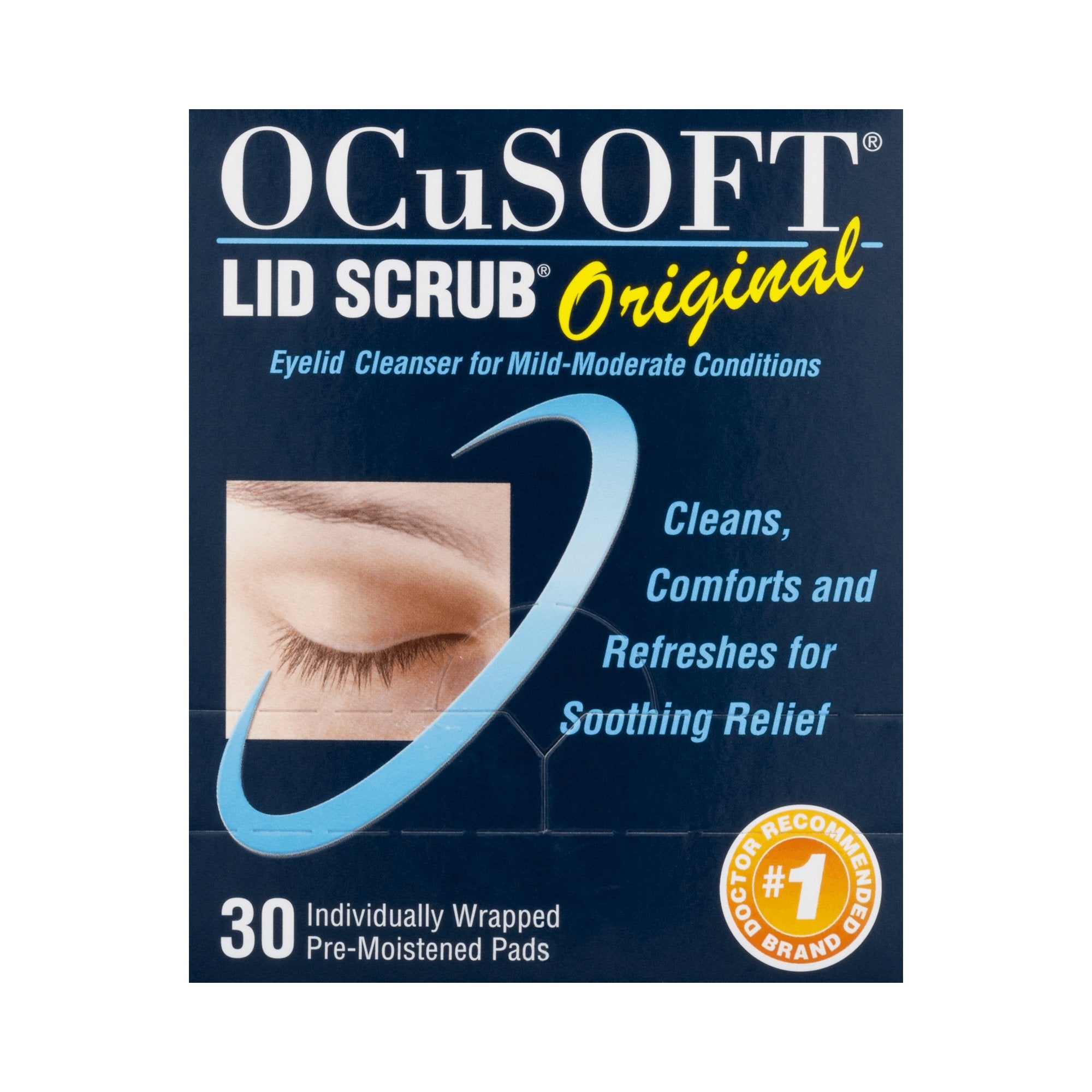 OCuSOFT® Lid Scrub® Eyelid Cleanser - Pharmaceuticals>Over the Counter>Eye Care - Ocusoft