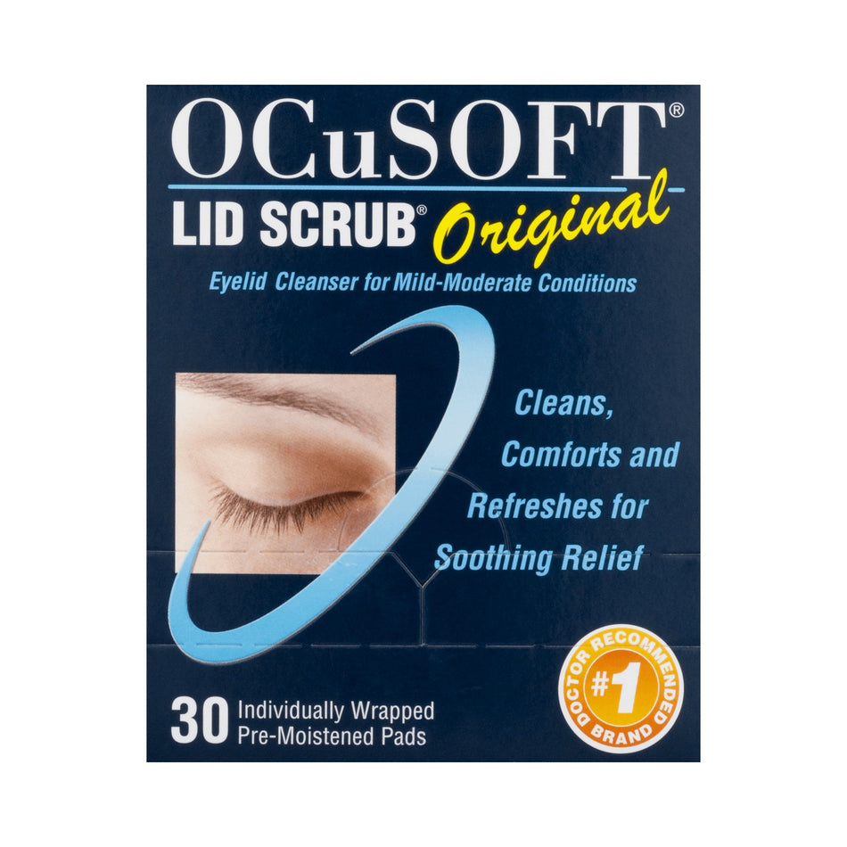 OCuSOFT® Lid Scrub® Eyelid Cleanser - Pharmaceuticals>Over the Counter>Eye Care - Ocusoft