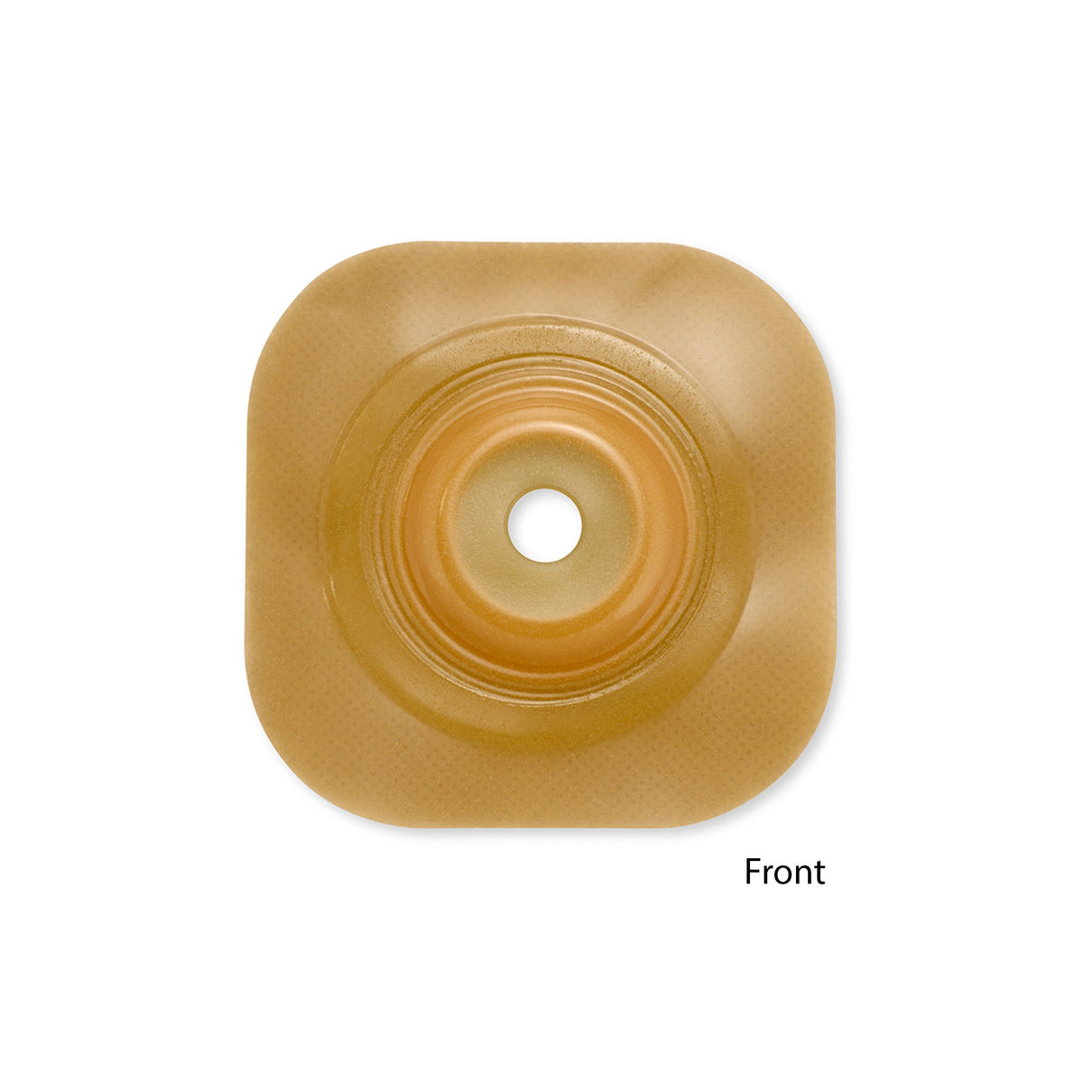 Ostomy Barrier New Image™ Precut, Standard Wear Adhesive Tape Borders 44 mm Flange Green Code System Flexwear 7/8 Inch Opening