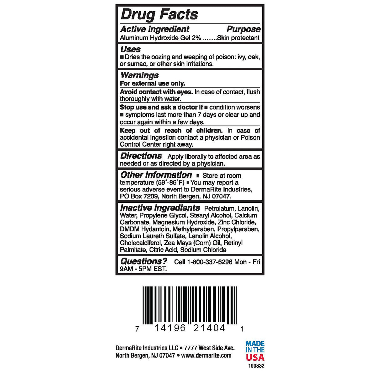 DermaMed Scented Skin Protectant, 3.75 oz. Tube-Skin Protectant DermaMed 3.75 oz. Tube Scented Ointment