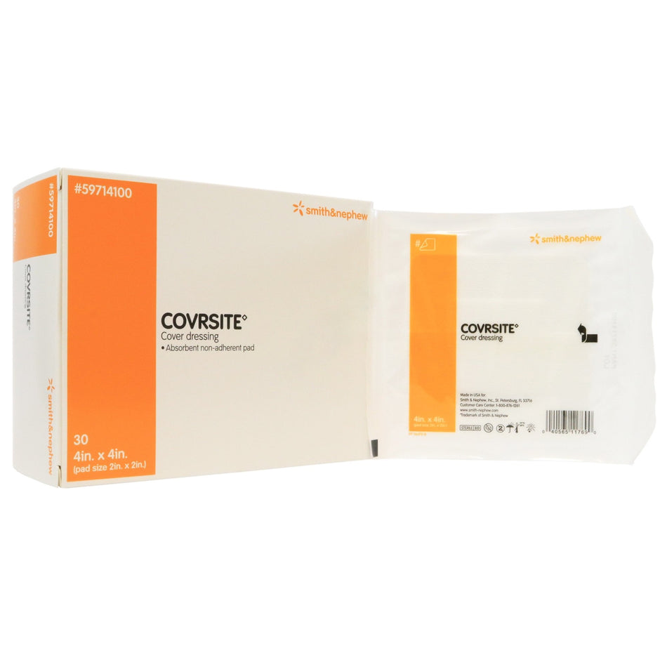 Covrsite Composite Dressing, 4 x 4 Inch-Composite Dressing Covrsite 4 X 4 Inch Square Sterile