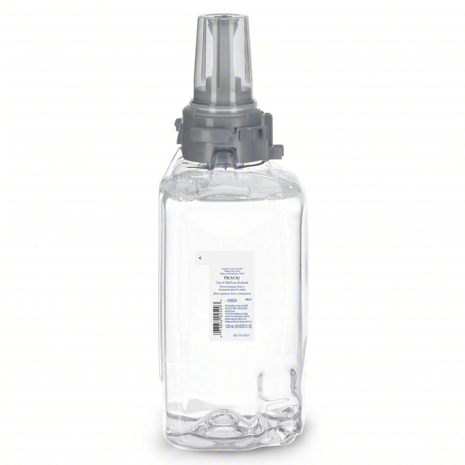 Provon� Clear and Mild Soap-"Soap PROVON� Clear & Mild Foaming 1,250 mL Dispenser Refill Bottle Unscented"