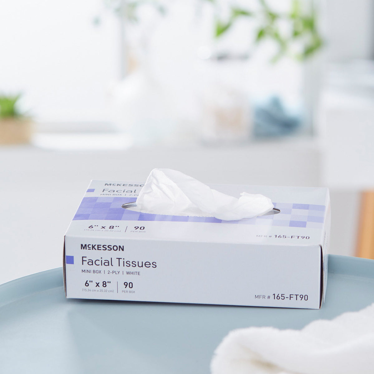 McKesson Facial Tissue-McKesson Facial Tissue White 6 X 8 Inch 90 Count